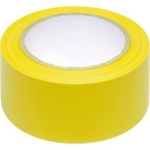 Top Tape And Label INCOM Safety Tape Solid Yellow, 3W x 108'L, 1 Roll PST310